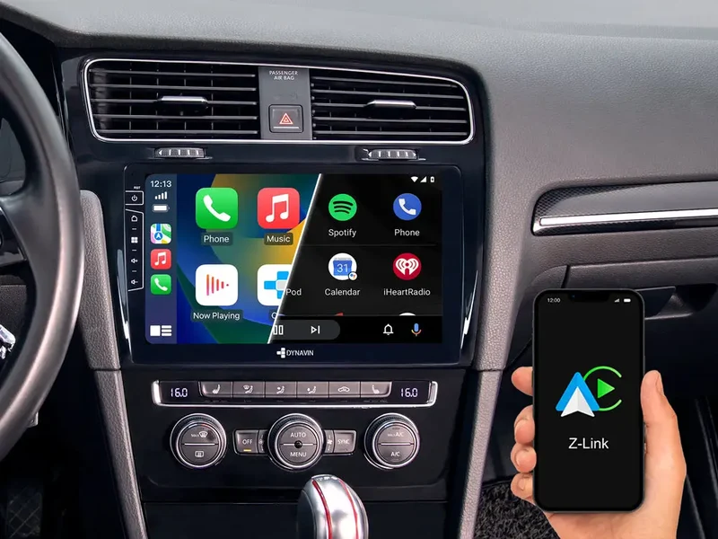 DYNAVIN D10-3B Premium – Autoradio Android 14 10,1 pouces pour Volkswagen Golf 7 avec CarPlay sans fil