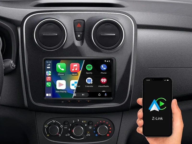 DYNAVIN D10-DAC Premium – Autoradio Android 14 8 pouces avec CarPlay sans fil, Android Auto, DSP 4 x 60 W et Head-Up Display
