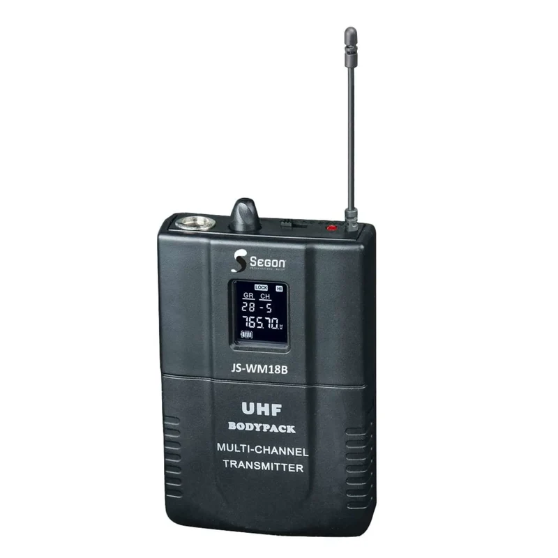 KIT MICROPHONE AVEC 1 MICRO MAIN, 1 MICRO CRAVATE ET 1 RÉCEPTEUR