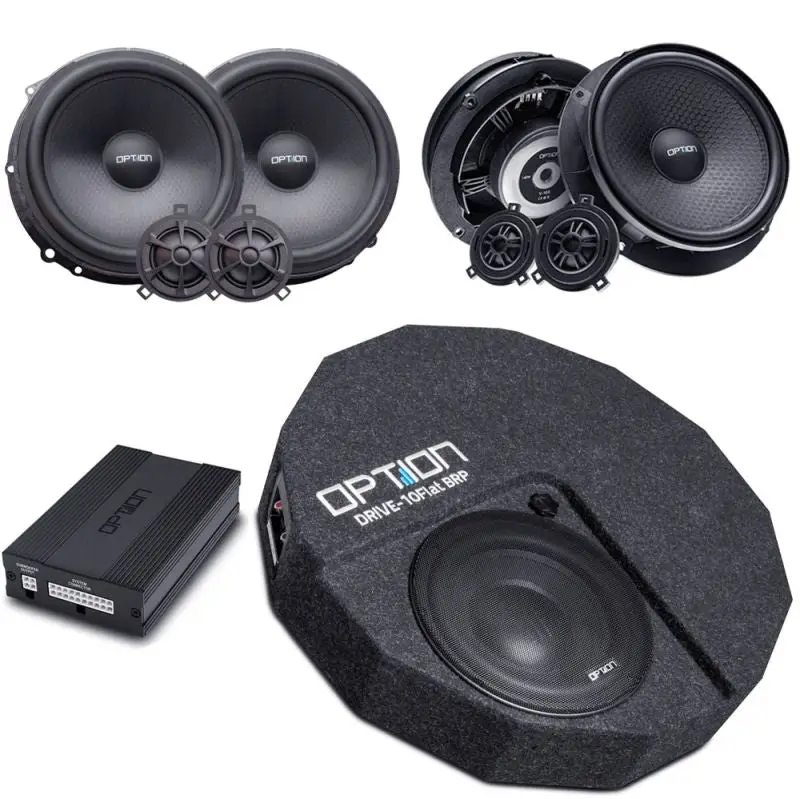 OPTION SET-366 – Système audio DSP + haut-parleurs + subwoofer pour Cupra Formentor