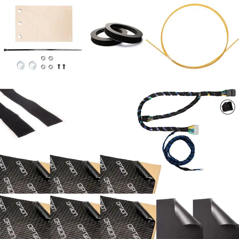 OPTION SET-431 – Système audio DSP + caisson + haut-parleurs pour Ford Transit Custom / Tourneo Custom 2e génération