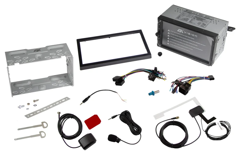 ESX VMX701DAB – Autoradio 2-DIN 7 pouces avec CarPlay, Android Auto et DSP