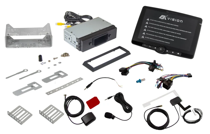 ESX VMX901DAB – Autoradio 1-DIN 9 pouces avec CarPlay, Android Auto et DAB+