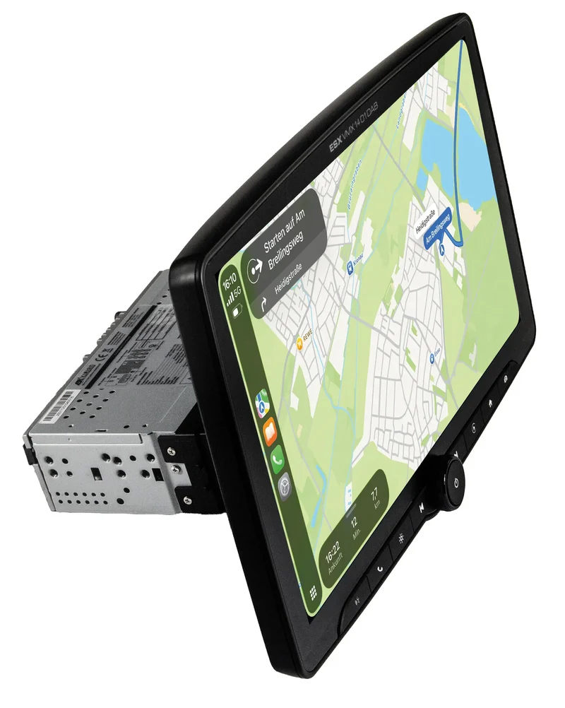 ESX VMX1401DAB – Autoradio 1-DIN avec écran tactile 14 pouces, CarPlay et Android Auto