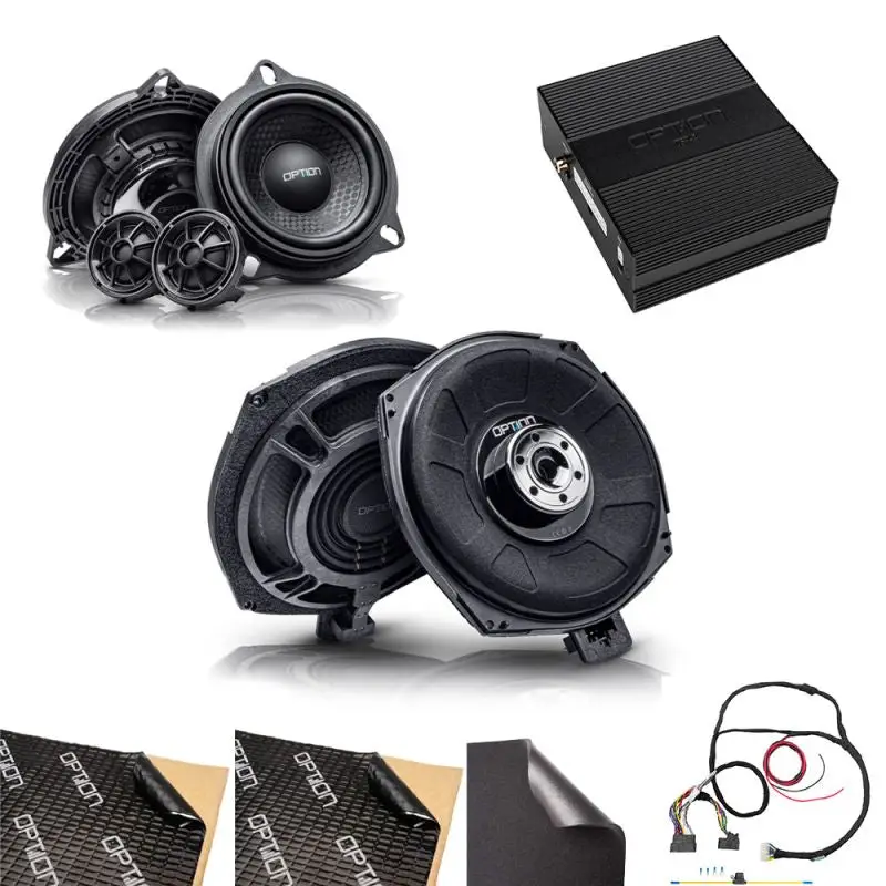 OPTION BMW-E82-HIFI – Système audio complet Plug & Play pour BMW Série 1 E82 HiFi