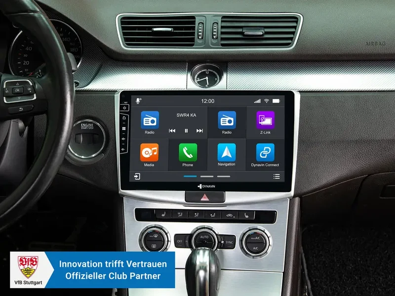 DYNAVIN D10-2S Premium – Autoradio Android 10,1 pouces pour VW Passat B7 et Passat CC avec CarPlay & Android Auto sans fil