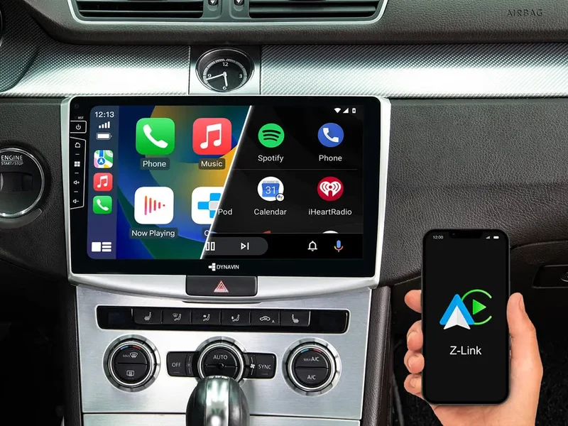 DYNAVIN D10-2S Premium – Autoradio Android 10,1 pouces pour VW Passat B7 et Passat CC avec CarPlay & Android Auto sans fil