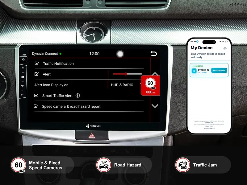 DYNAVIN D10-2S Premium – Autoradio Android 10,1 pouces pour VW Passat B7 et Passat CC avec CarPlay & Android Auto sans fil