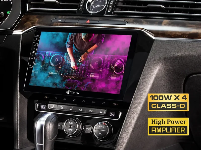 DYNAVIN D10-55 Premium – Autoradio Android 14 10,1 pouces pour Volkswagen Passat B8 avec CarPlay sans fil, Android Auto, DSP et Head-up Display