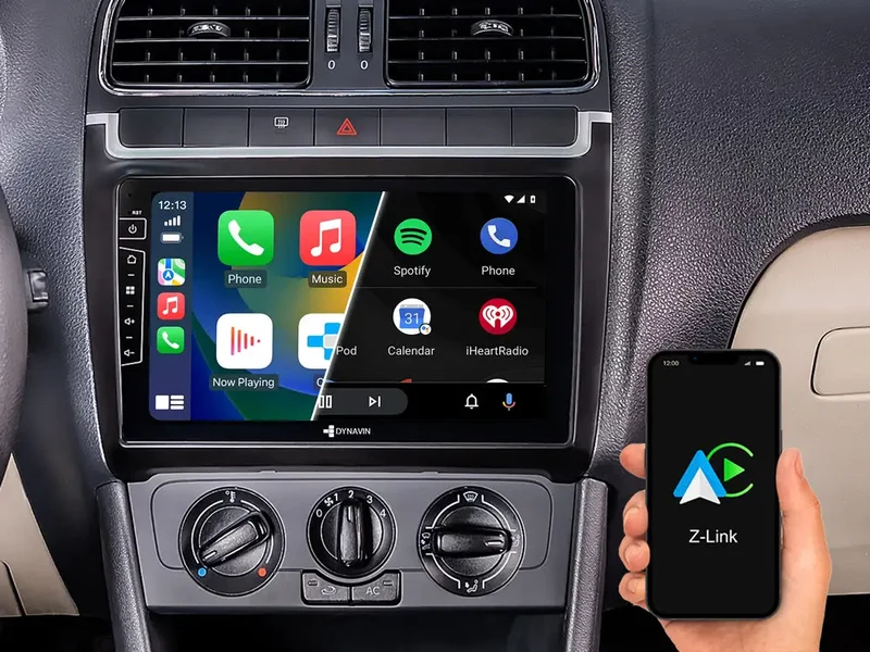 DYNAVIN D10-69L Premium – Autoradio Android 14 9 pouces pour Volkswagen Polo 6R avec CarPlay sans fil, Android Auto et DSP