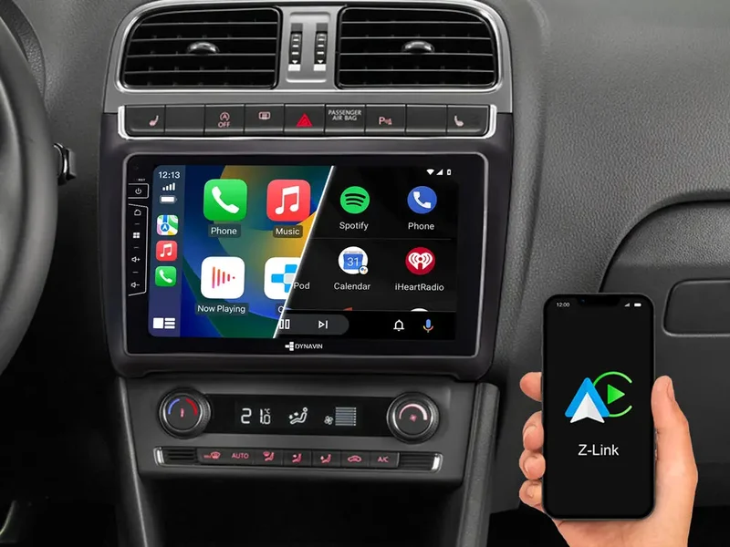 DYNAVIN D10-69H Premium – Autoradio Android 14 9 pouces pour Volkswagen Polo avec CarPlay sans fil, Android Auto et DSP 4 x 60 W RMS