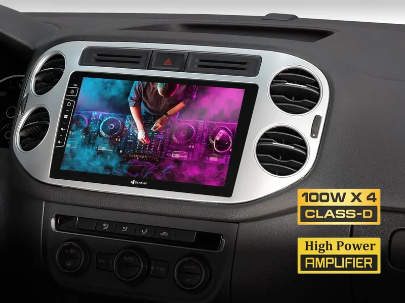 DYNAVIN D10-83B Premium – Autoradio Android 9 pouces pour VW Tiguan et Golf 5 Plus avec CarPlay sans fil