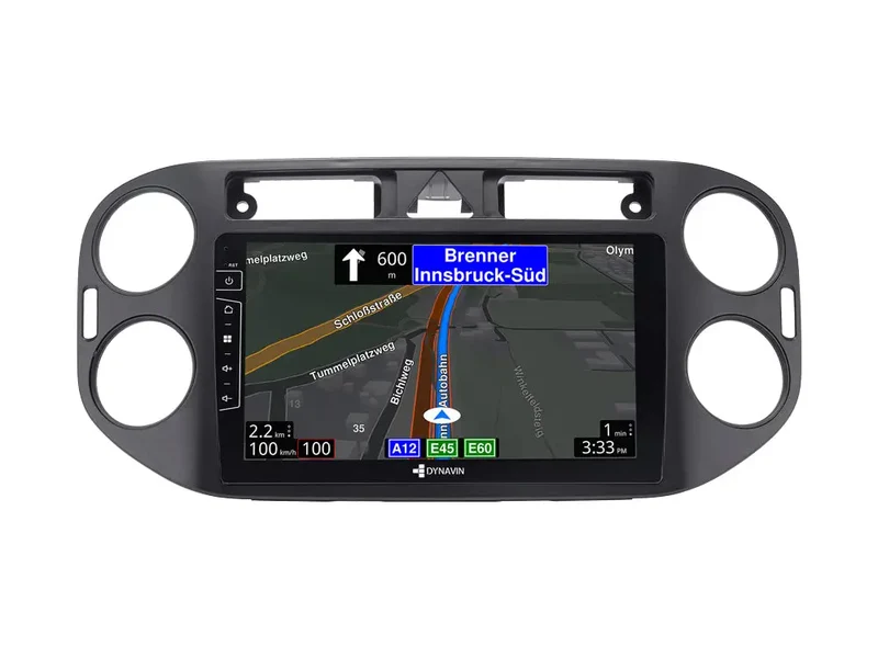 DYNAVIN D10-83B Premium – Autoradio Android 9 pouces pour VW Tiguan et Golf 5 Plus avec CarPlay sans fil