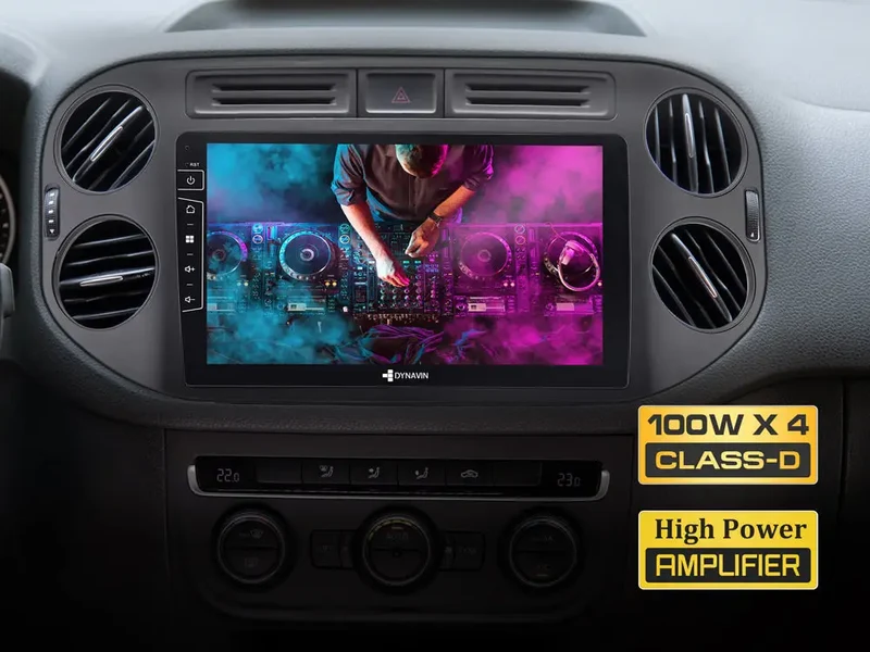 DYNAVIN D10-83B Premium – Autoradio Android 9 pouces pour VW Tiguan et Golf 5 Plus avec CarPlay sans fil