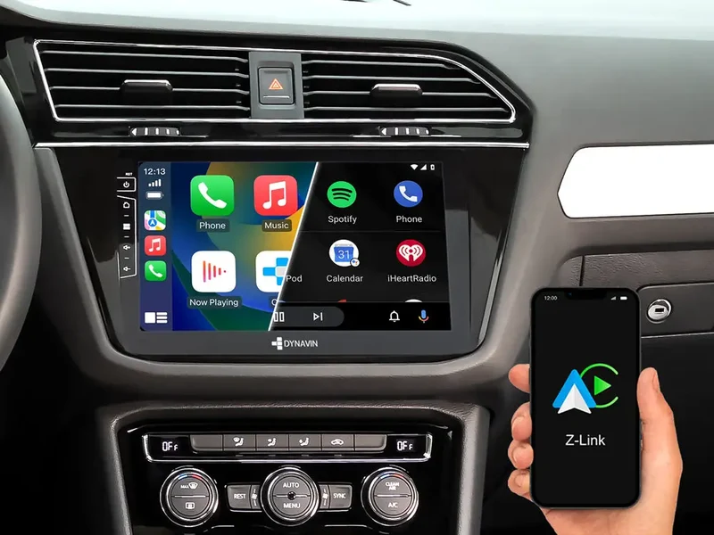 DYNAVIN D10-82 Premium – Autoradio Android 10,1 pouces pour Volkswagen Tiguan avec CarPlay sans fil