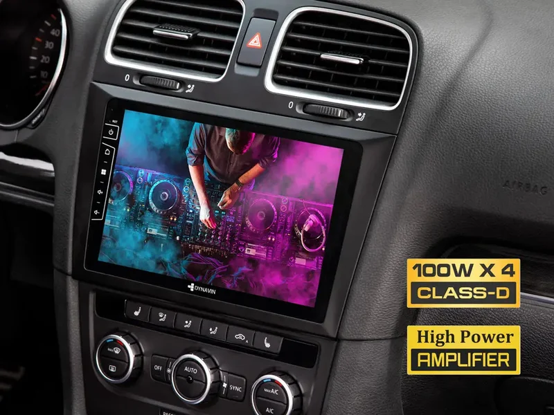 DYNAVIN D10-DF31 Premium – Autoradio Android 9 pouces pour Volkswagen Golf 6 avec CarPlay sans fil et Android Auto