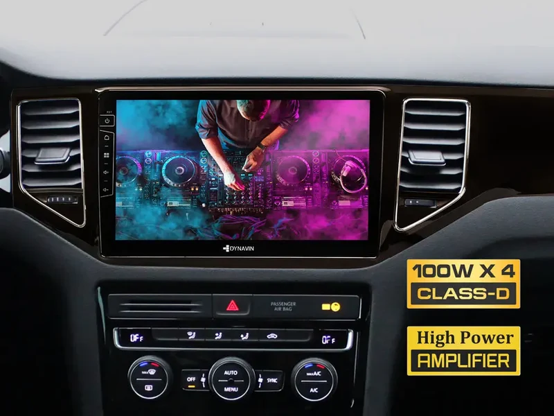 DYNAVIN D10-135B Premium – Autoradio Android 10,1 pouces pour Volkswagen Golf Sportsvan