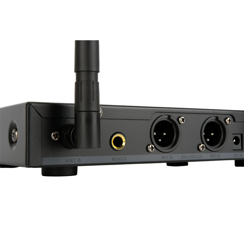 SYSTEME MICRO HF AVEC 2 MICROS À MAIN RECHARGEABLE USB-C