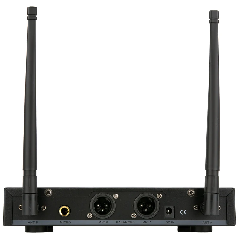 SYSTEME MICRO HF AVEC 2 MICROS À MAIN RECHARGEABLE USB-C