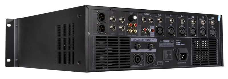 CONSOLE DE MIXAGE AMPLIFIÉE MULTIMÉDIA
