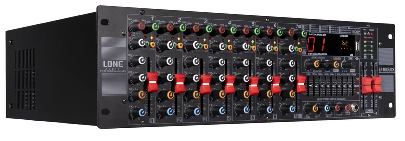 CONSOLE DE MIXAGE AMPLIFIÉE MULTIMÉDIA
