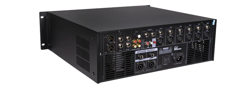 CONSOLE DE MIXAGE AMPLIFIÉE MULTIMÉDIA