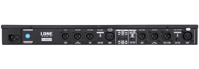 CROSSOVER ACTIF STRÉRÉO 2 VOIES OU 3 VOIES MONO