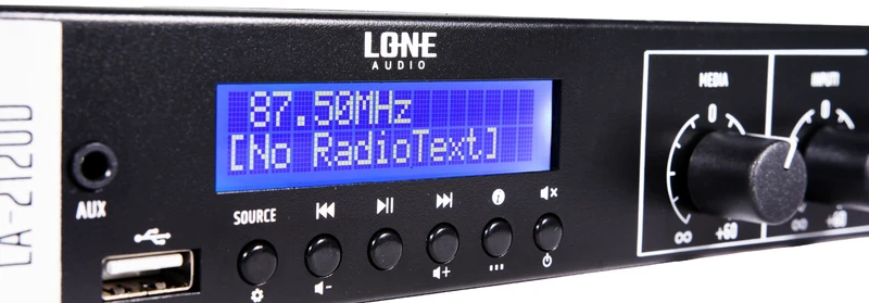 AMPLIFICATEUR MÉLANGEUR CLASS D STÉRÉO 2x120W EN 4Ω