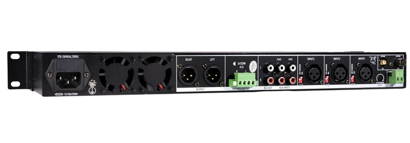 AMPLIFICATEUR MÉLANGEUR CLASS D STÉRÉO 2x120W EN 4Ω