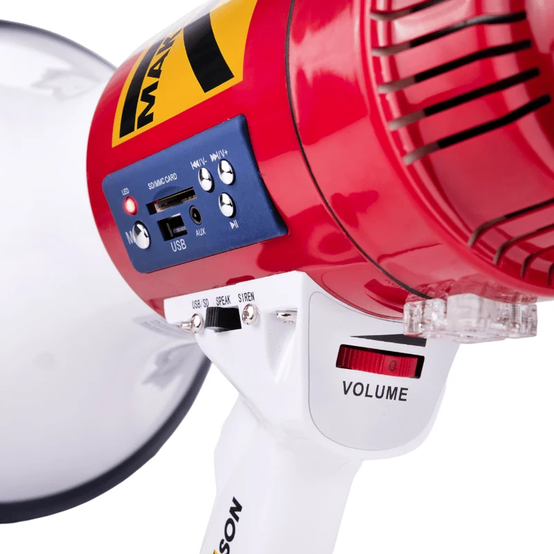 MÉGAPHONE PROFESSIONNEL - PORTE VOIX PUISSANCE 60W