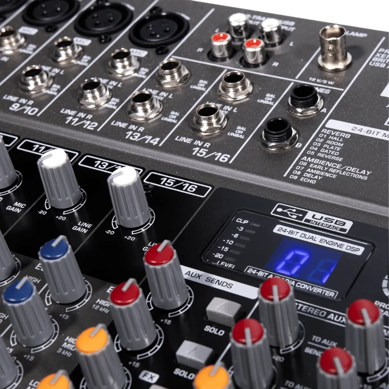TABLE MIXAGE MULTIMÉDIA 24 CANAUX