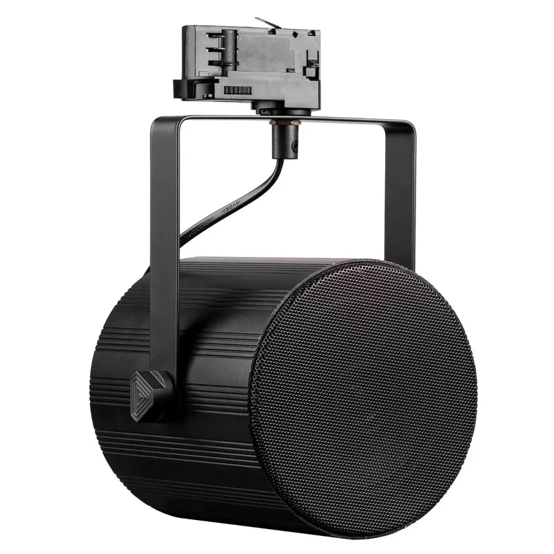 HAUT PARLEUR SPOT SANS FILS NOIR 15W SUR RAIL