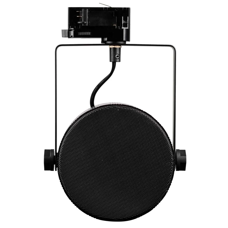 HAUT PARLEUR SPOT SANS FILS NOIR 15W SUR RAIL