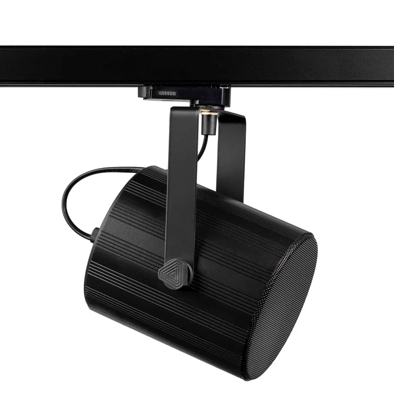 HAUT PARLEUR SPOT SANS FILS NOIR 15W SUR RAIL