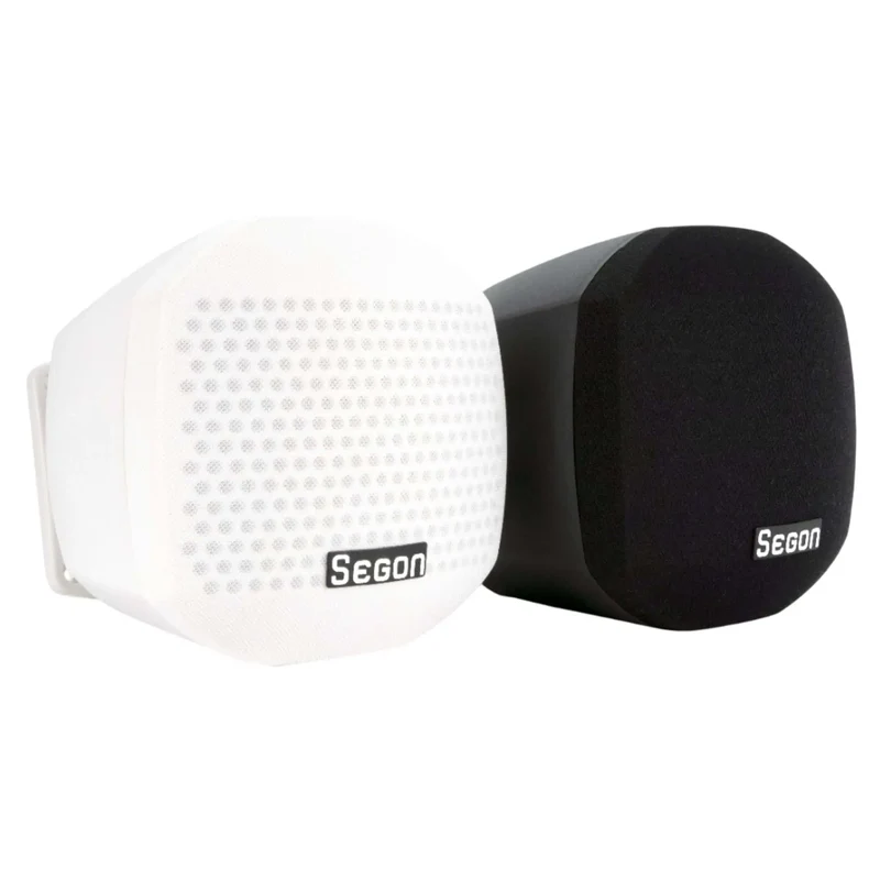 ENCEINTE SATELLITE MURALE BLANCHE 20W EN 100V
