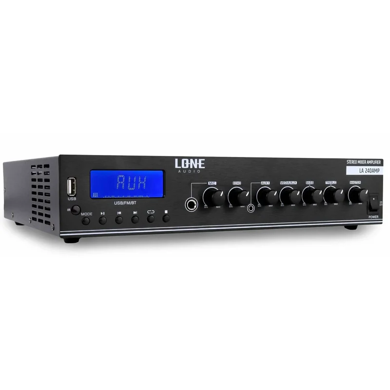 AMPLIFICATEUR STÉRÉO 2X120W EN 8Ω