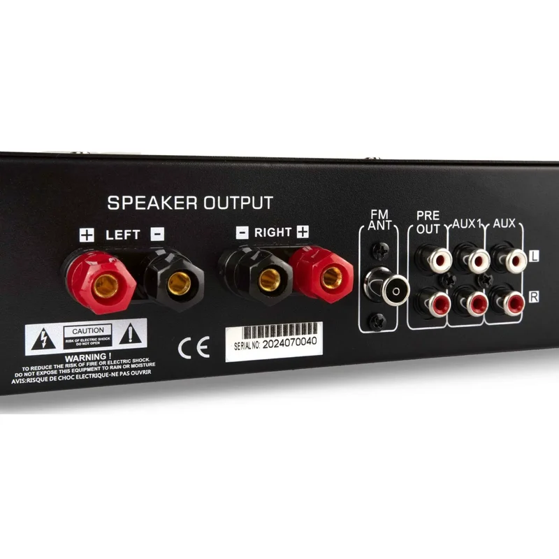 AMPLIFICATEUR STÉRÉO 2X120W EN 8Ω