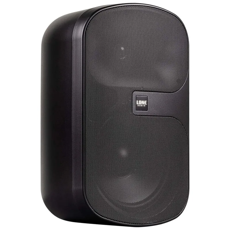 PAIRE D'ENCEINTES MURALES 2 VOIES 120W NOIRE