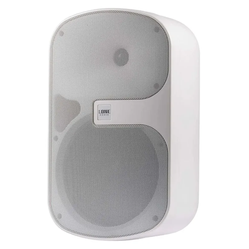 PAIRE D'ENCEINTES MURALES 2 VOIES 120W BLANCHE