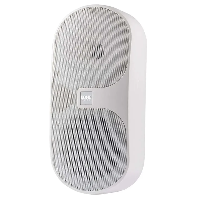 PAIRE D'ENCEINTES MURALES 2 VOIES 80W BLANCHE