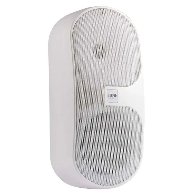 PAIRE D'ENCEINTES MURALES 2 VOIES 80W BLANCHE