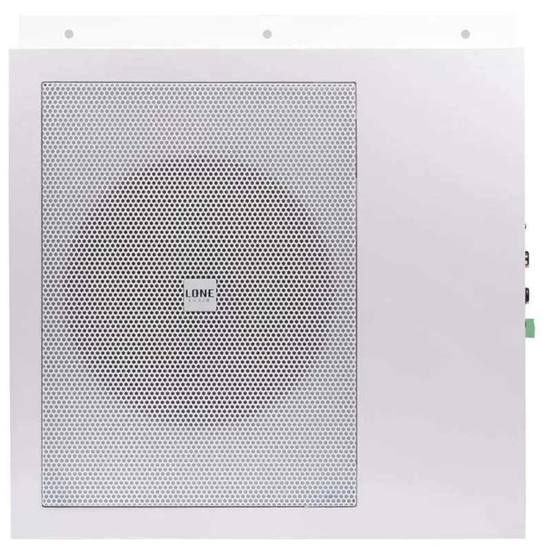 CAISSON SUBWOOFER ACTIF DE 120W EN CLASS D AVEC APPLICATION MURAL