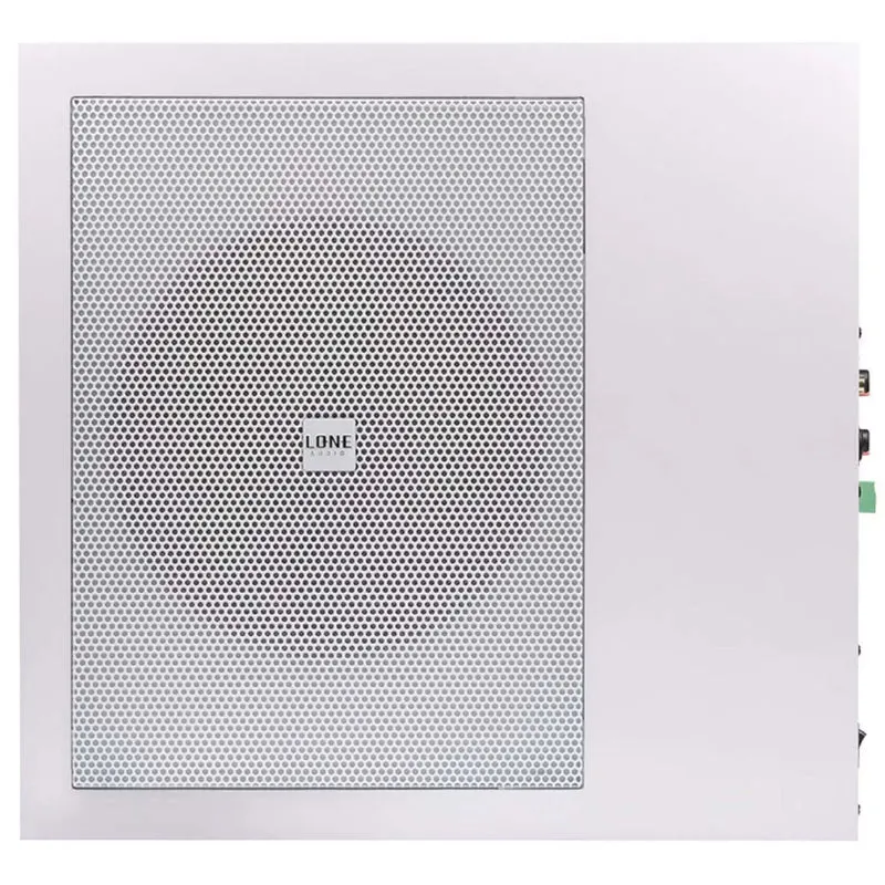 CAISSON SUBWOOFER ACTIF DE 120W EN CLASS D AVEC APPLICATION MURAL