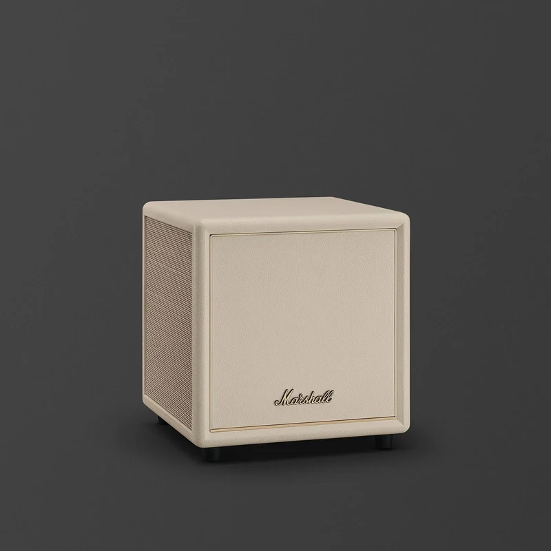 Caisson de grave 2 x 5.25 po, Marshall HESTONSUB120-CRM - Creme