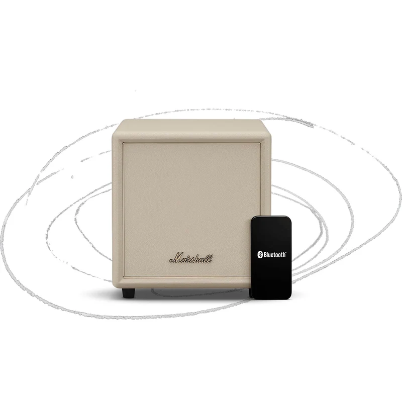 Caisson de grave 2 x 5.25 po, Marshall HESTONSUB120-CRM - Creme