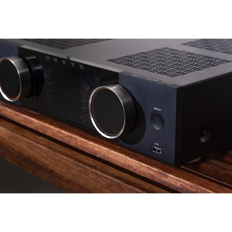 Amplificateur Réseau 250 Watt 4Ohm, Alexa MRM Linkplay Spotify, Onkyo Y50B - Noir