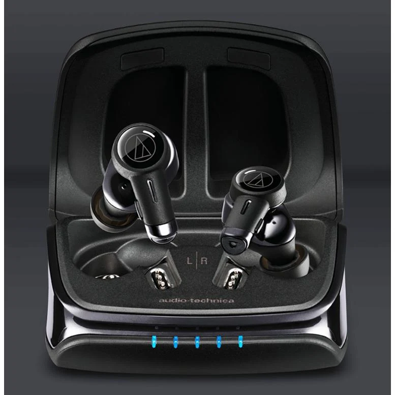 Écouteurs boutons sans fil BT à réduction de bruit, Audio-Technica TWX9MK2-BK - Noir