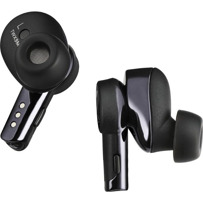 Écouteurs boutons sans fil BT à réduction de bruit, Audio-Technica TWX9MK2-BK - Noir