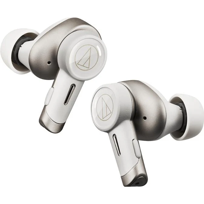 Écouteurs boutons sans fil BT à réduction de bruit, Audio-Technica TWX9MK2- WH -Blanc