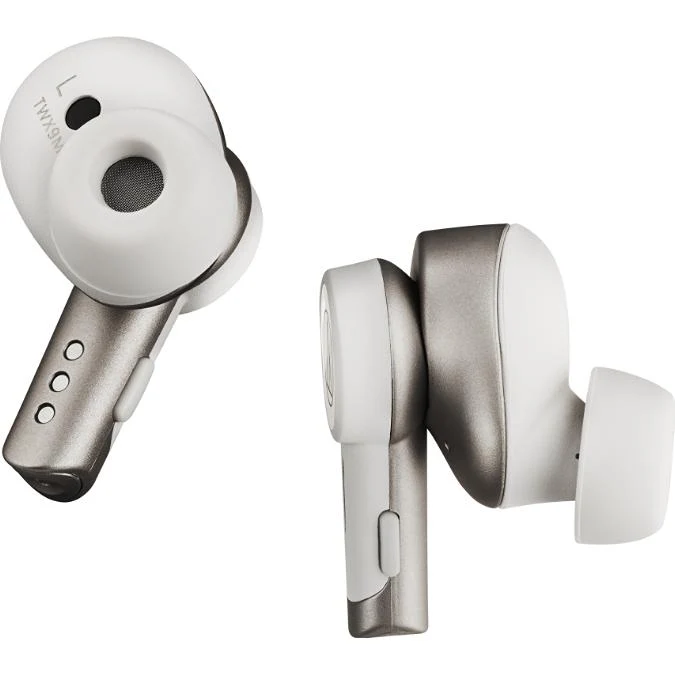 Écouteurs boutons sans fil BT à réduction de bruit, Audio-Technica TWX9MK2- WH -Blanc
